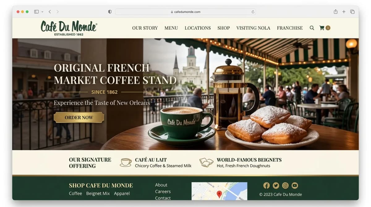 Cafe Du Monde preview